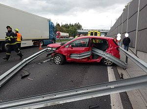 Nehoda u Mirošovic.