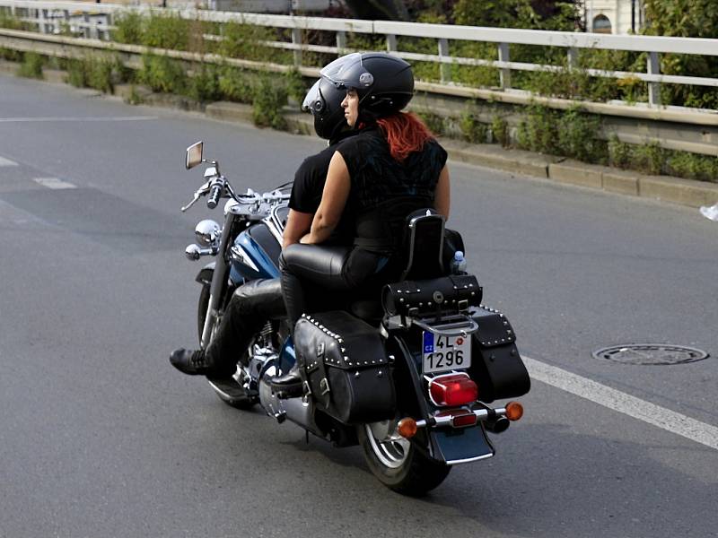 Spanilá jízda v rámci Prague Harley Days 2016.