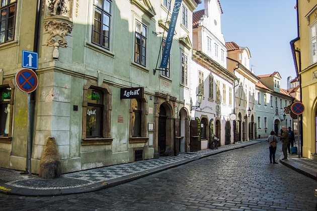 Míšeňská ulice na Malé Straně