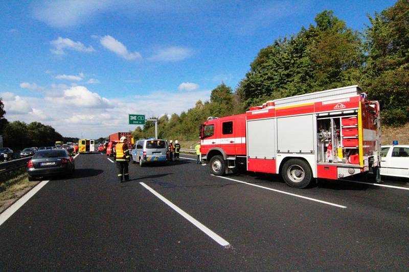 Tragická nehoda na dálnici D1