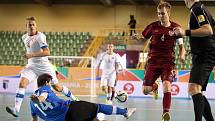 Češí akademici podlehli v semifinále MS ve futsalu Rusku 1:5, 9. července 2016.