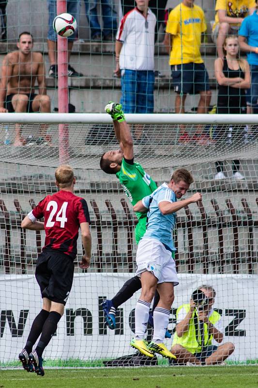 Fotbalisté Vyšehradu remizovali ve čtvrtém kole druhé fotbalové ligy na domácím hřišti s mužstvem Opavy 0:0.