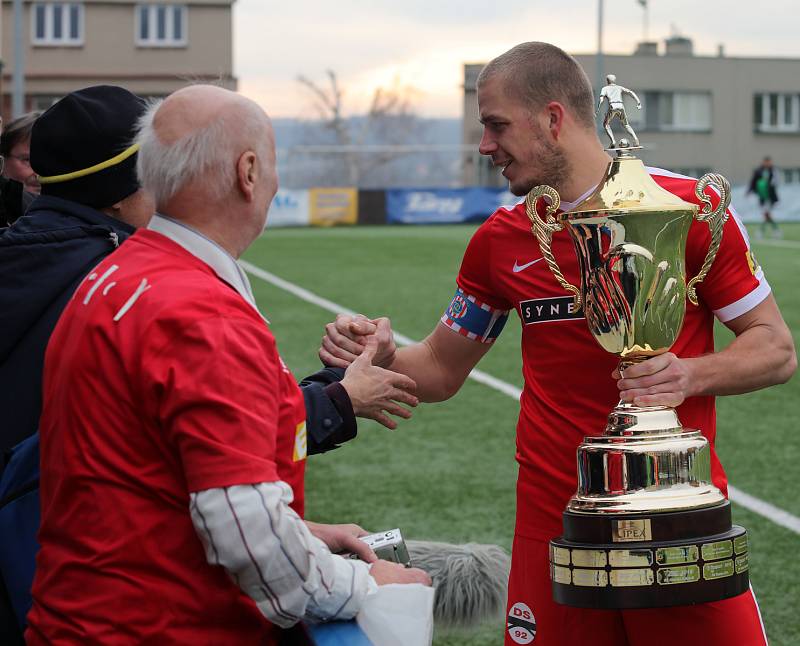 Finále fotbalové Tipsport ligy mezi Bohemians a Brnem na Vyšehradě.