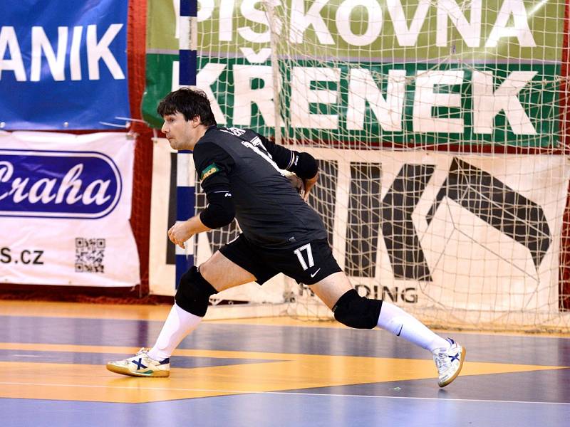 II. zápas čtvrtfinále play off Chance futsal ligy: AC Sparta Praha - Nejzbach Vysoké Mýto, 19. dubna 2016.