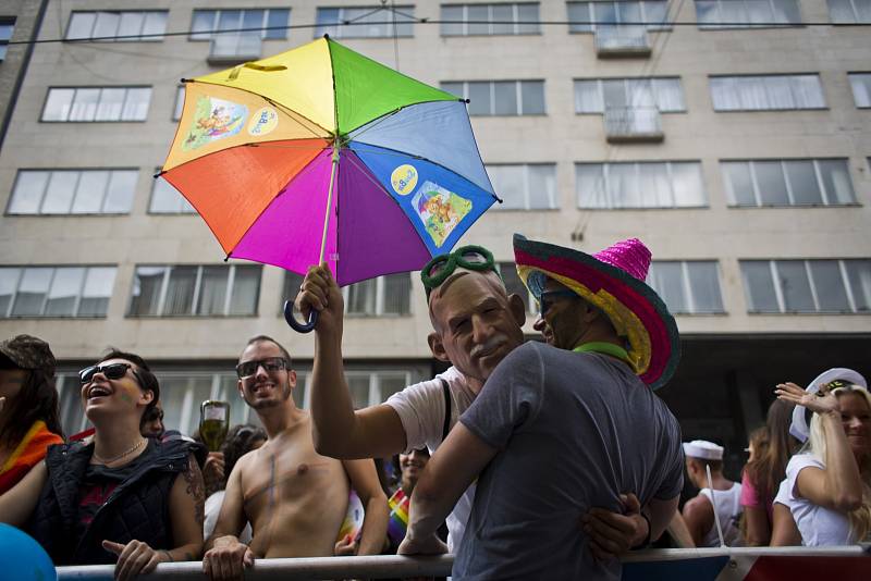 Prahou prošel 16. srpna 4. ročník Prague Pride.