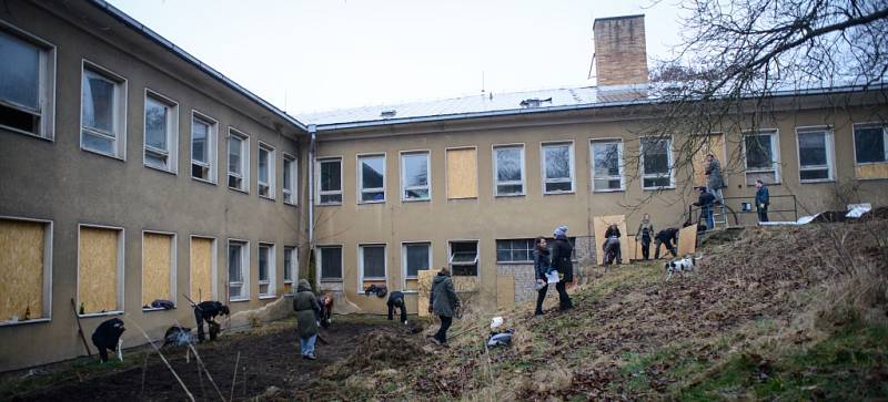 Autonomní sociální centrum Klinika má za sebou první rok fungování  v legálně propůjčené budově na pražském Žižkově.