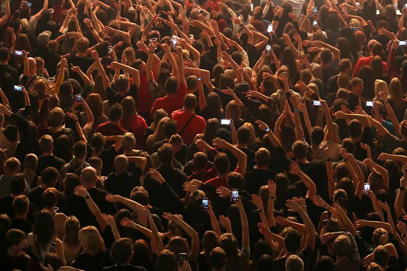 Koncert pro Ukrajinu v pražské Lucerně.