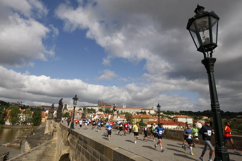 Pražský marathon proběhl 13. května centrem Prahy.