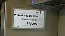 Praha - Zahradní Město - slavnostní otevření s mezizastávkou ve Vršovicích.