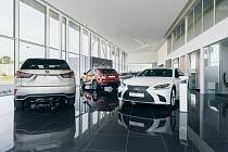Nový showroom automobilky Lexus byl otevřen v Praze.