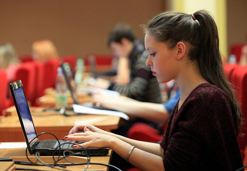 Olympiáda lidských práv 2013 - finálové kolo v prostorách Magistrátu hlavního města Prahy.