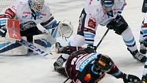 Druhý zápas semifinále play off Tipsport extraligy: HC Sparta - Bílí tygři Liberec 1:3