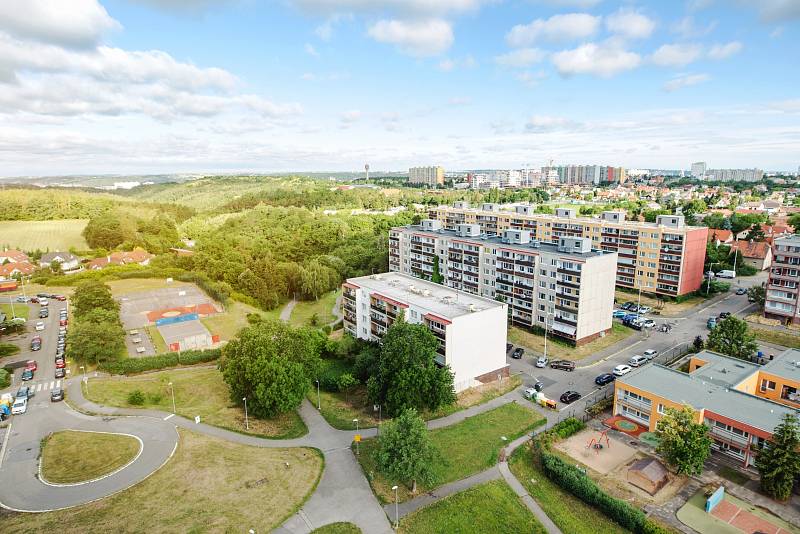 Sídliště Písnice čeká dostavba. Architektonického studio Pavla Hniličky v urbanistické studii má i okolí budoucí stanice metra linky D.