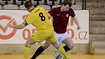 IV. zápas čtvrtfinále play off Chance futsal ligy: AC Sparta Praha - Nejzbach Vysoké Mýto 3:2 (2:1), 26. dubna 2016.