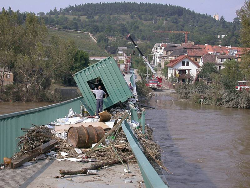 Povodně Praha, rok 2002.