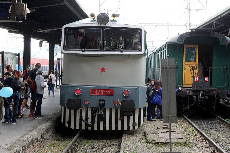 Pražský železniční den.