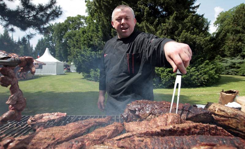 Ze zahájení Prague Food Festivalu 2015.