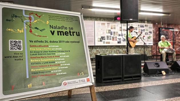 Fotogalerie: Nalaďte se v metru 2019 - Pražský deník