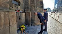 Německý velvyslanec Christoph Israng ocenil statečnost parašutistů, kteří provedli útok na Reinharda Heydricha.
