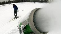 Zimní projekt SkiPark Velká Chuchle byl otevřen v úterý 7. února.
