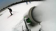Zimní projekt SkiPark Velká Chuchle byl otevřen v úterý 7. února.