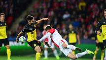 Utkání druhého kola skupinové fáze Ligy mistrů - SK Slavia Praha vs. Borussia Dortmund