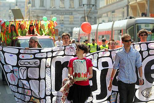 Studenti ve Stromovce v pátek 6. května oslavovali svůj tradiční svátek – majáles.