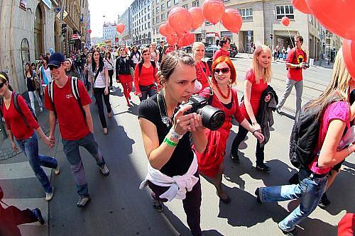 Studenti ve Stromovce v pátek 6. května oslavovali svůj tradiční svátek – majáles.