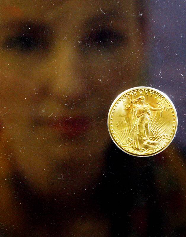 Americká dvacetidolarová zlatá mince Double Eagle je od 12. března vystavena na dva dny v pražském Národním muzeu. 