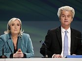 Marine Le Pen a Geert Wilders.