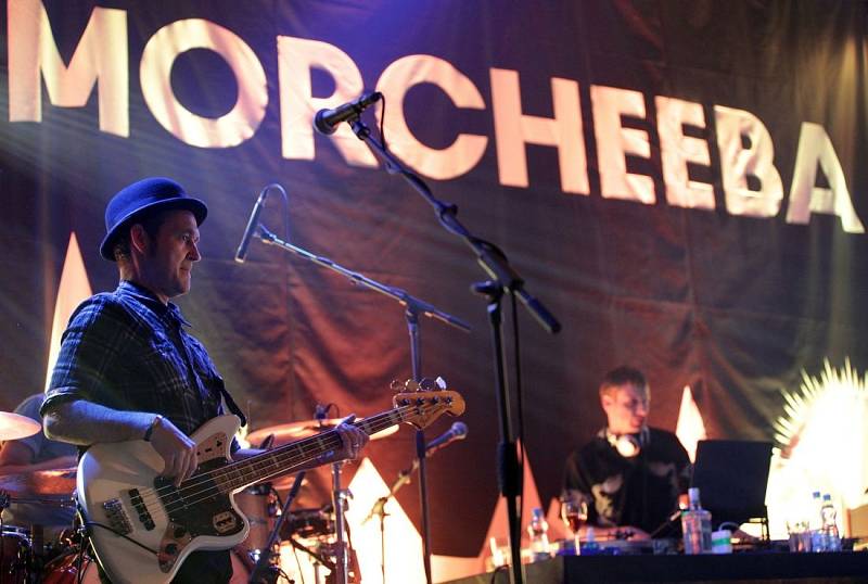 Koncert kapely Morcheeba v pražském klubu Roxy