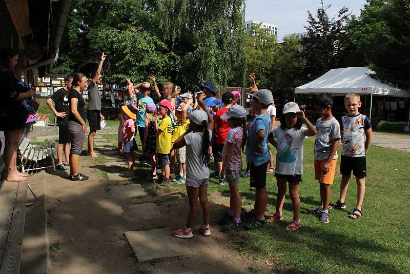 Příměstský tábor Permoníci 2021 na pražském Žižkově.