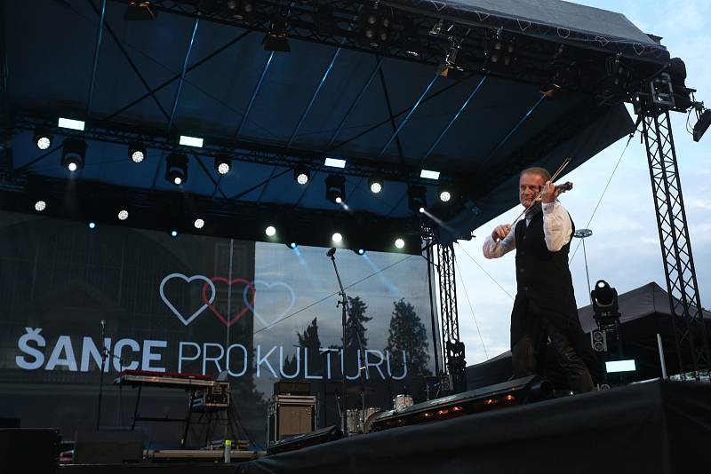 Hudební festival Šance pro kulturu se na Výstavišti konal v úterý 11. května 2021.