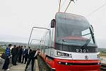 Zkušební jízda nové tramvaje 15T ForCity
