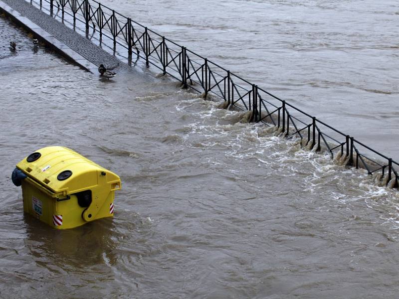 Povodně v Praze – pondělí 3.června.