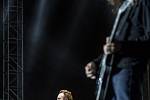 Britský zpěvák Sting vystoupil 23. června v Praze na hudebním Prague Metronome Festivalu.