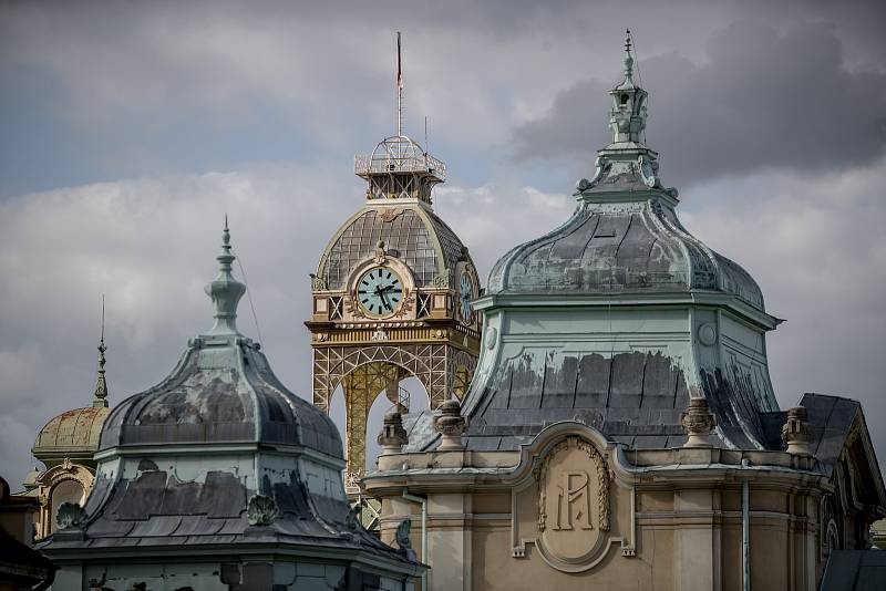 Průmyslový palác na holešovickém Výstavišti v Praze.