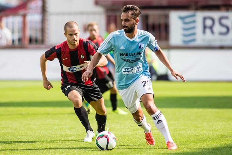 Fotbalisté Vyšehradu remizovali ve čtvrtém kole druhé fotbalové ligy na domácím hřišti s mužstvem Opavy 0:0.