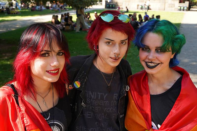 Festival hrdosti LGBT+ komunity Prague Pride 2022.