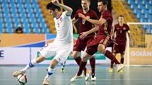 Češí akademici podlehli v semifinále MS ve futsalu Rusku 1:5, 9. července 2016.