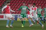 Vršovické derby ovládla Slavia. V Edenu porazili Bohemians 1:0.