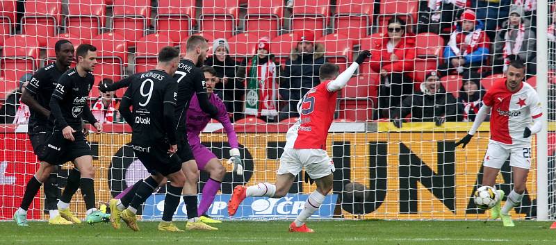 Slavia v Edenu porazila Jablonec 5:1.