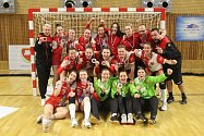 Házenkářky Slavie Praha získaly v sezoně 2020/2021 stříbrné medaile.