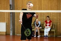 Badmintonový reprezentant Ondřej Král z oddílu Sokol Radotín Meteor Praha.