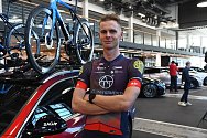 Cyklista Jakub Otruba z ATT Investments Pro Cycling Team.