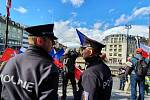 Demonstrace na Václavském náměstí, 28. 9. 2022