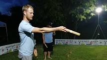 Parta Husinec Kubb se zapsala do České knihy rekordů, sportovní disciplínu "kubb" hrála nonstop 24 hodin.