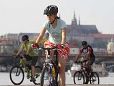 Cyklisté v Praze. Ilustrační foto. 
