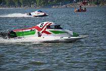 Na rybníku Olšovec se konalo mistrovství světa motorových člunů.