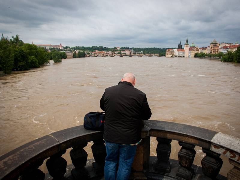 Povodně v Praze.